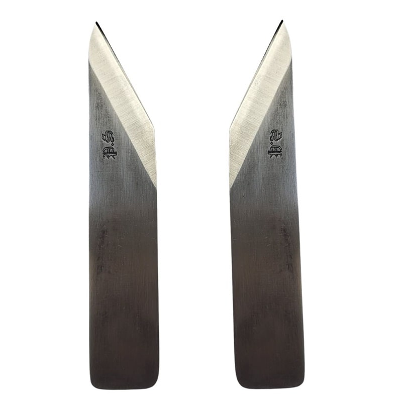 Juego de dos Kogatana Cuchillos japoneses para trabajar el bambú