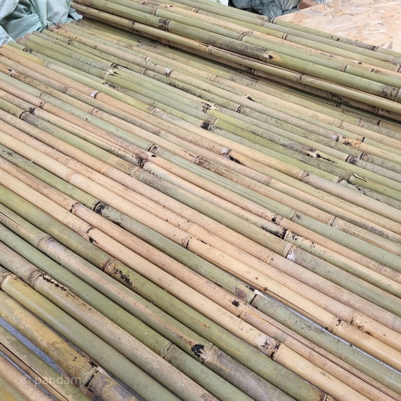 Pantalla natural de bambú