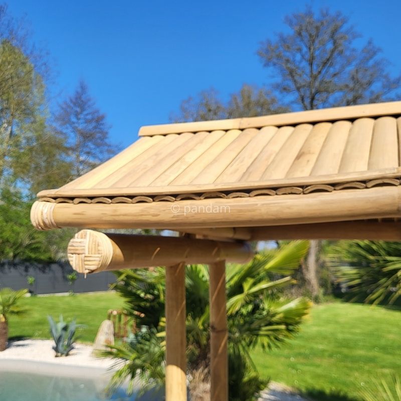 Bar de bambú para exterior o interior - Envío GRATIS