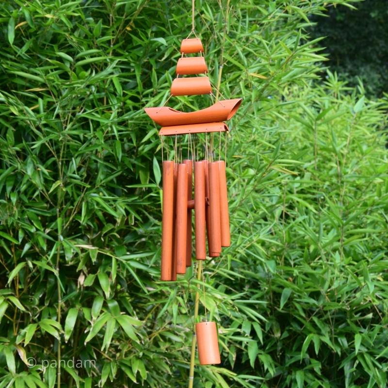 Carillon de bambu estilo velero
