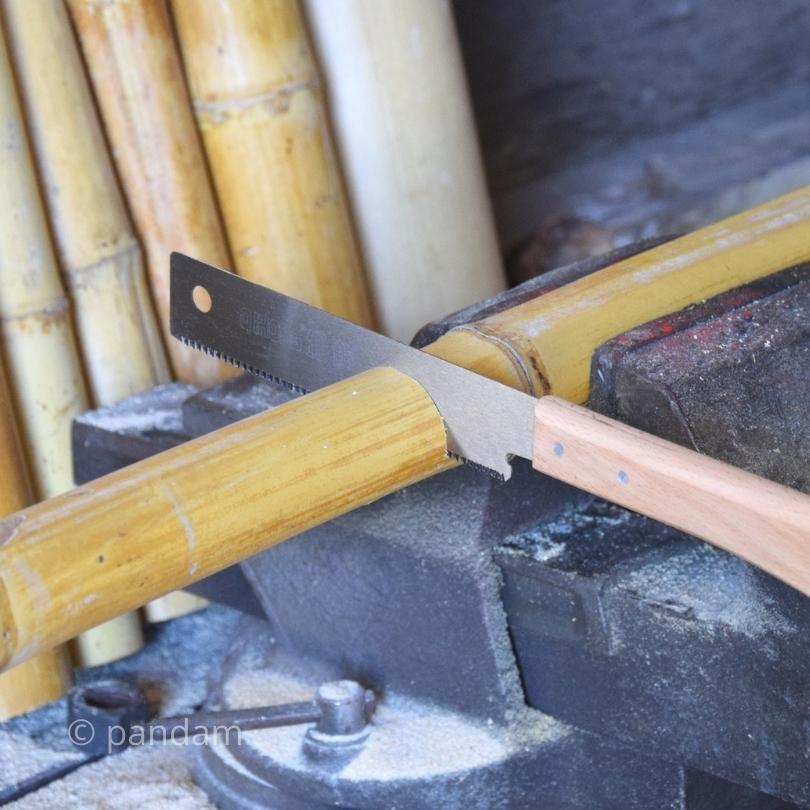 pequena sierra para el bambu