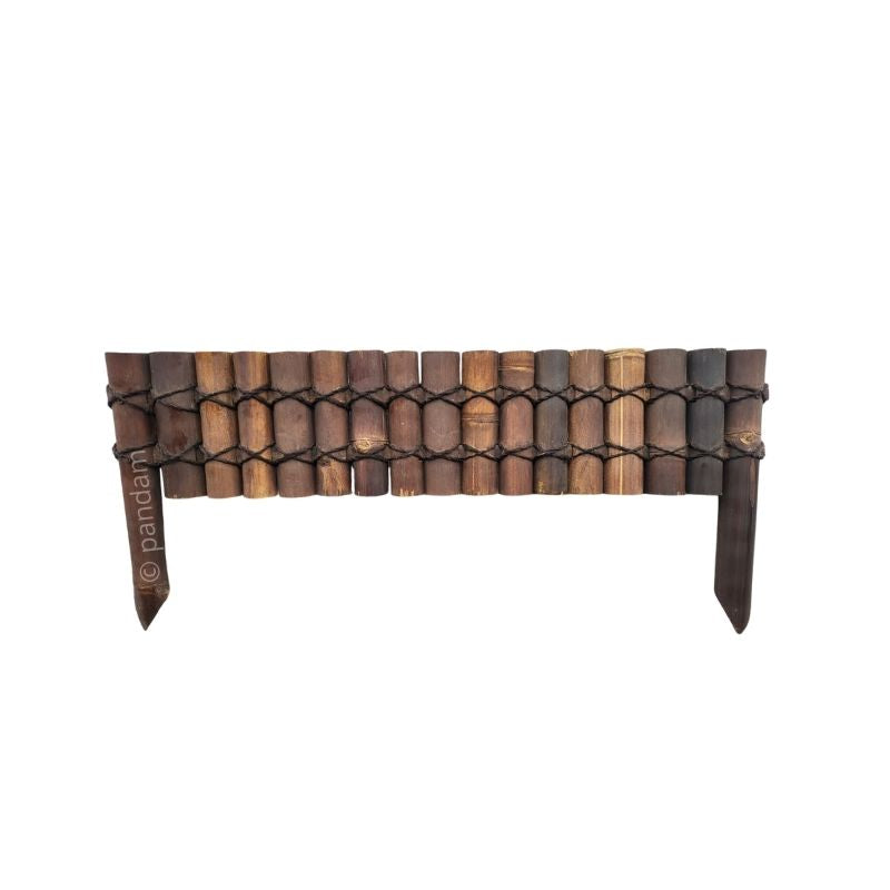 Bordura de bambu negro de 90cm