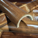 Media Cana de Bambu Negro