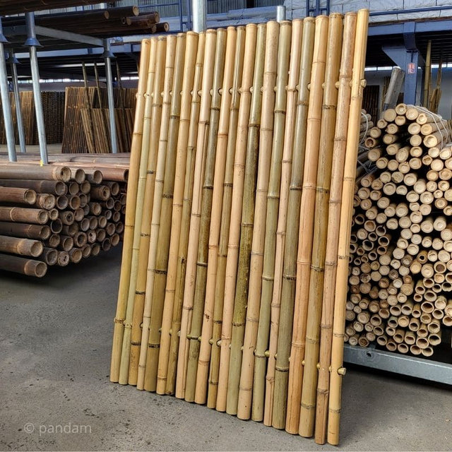 Panel de bambú natural para jardín