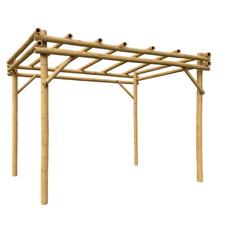 Pergola de bambu gigante
