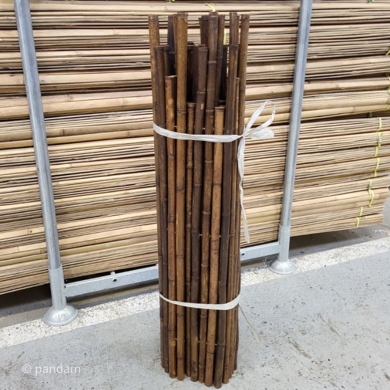 Rollo de cercado de bambu irregular