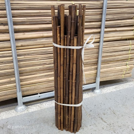 Rollo de cercado de bambu irregular