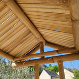 Bar de bambú para exterior o interior - Envío GRATIS