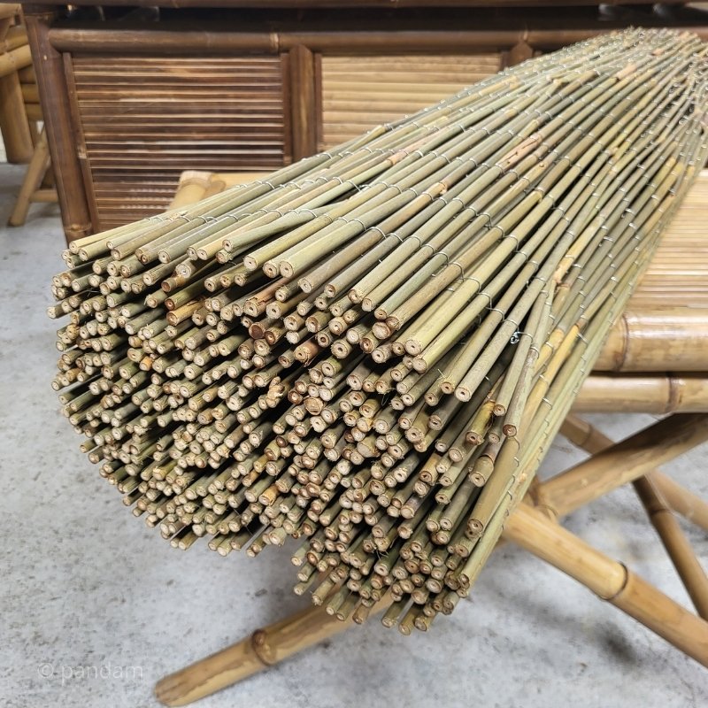Valla de bambú de pequeño diámetro 4