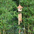 Campana de bambu pajarera