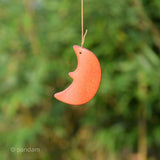 Campana de viento de bambù con pajarera