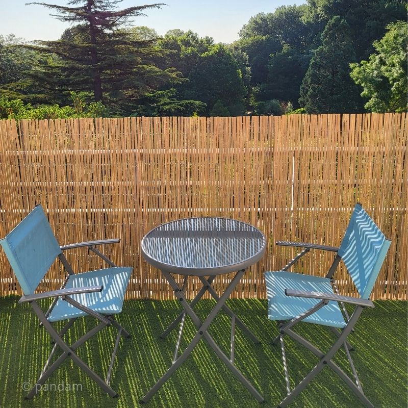 Cañizo de bambú partido | Rollo de 6 metros