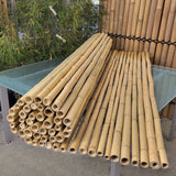 Rollo de valla de bambú natural