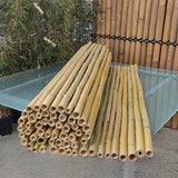 Rollo de valla de bambú natural