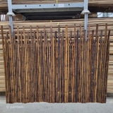 cercado de bambu irregular
