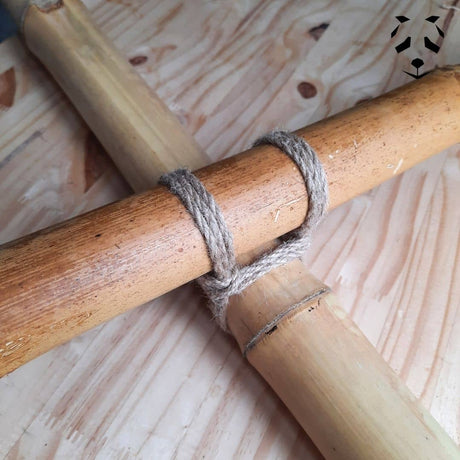 cuerda para unir canas de bambu