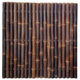 gran panel de bambu negro