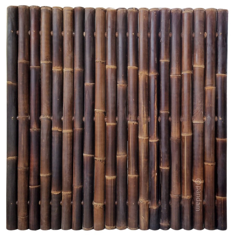 gran panel de bambu negro