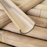 media cana de bambu