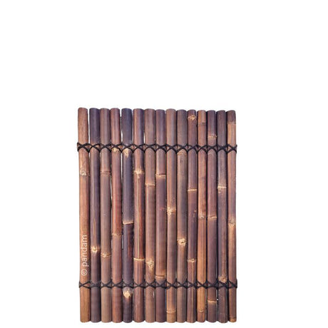 panel de medio bambu negro 120 cm