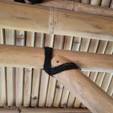 union bambu cuerda canamo negra
