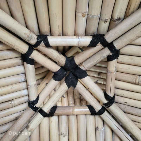 union bambu cuerda negra